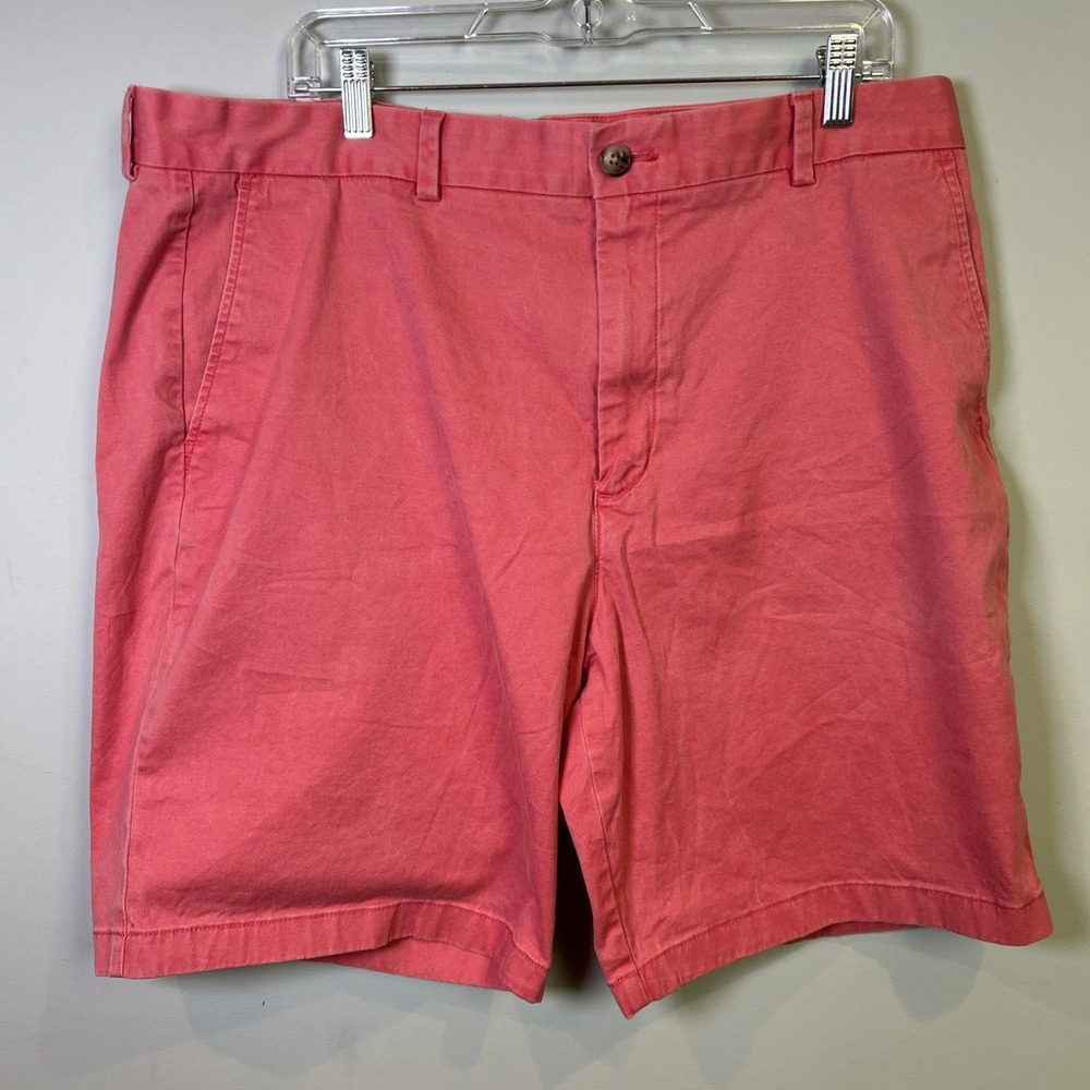 Vineyard Vines Breaker Shorts Red Stretch Performance Classic Size 38